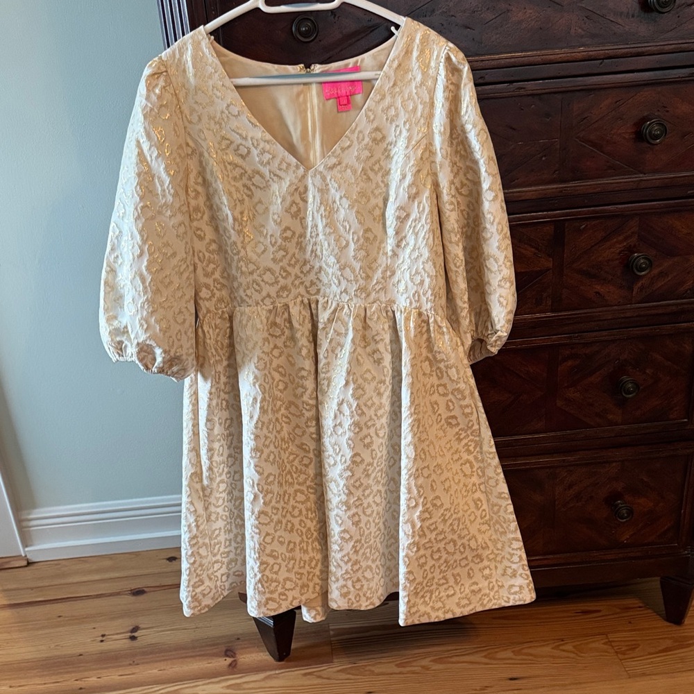 Lilly Pulitzer Calyssa Jacquard dress Excellent condition!